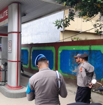 Polres Melawi Patroli SPBU