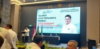 Agus Setiawan Kembali Terpilih sebagai Ketua Umum Kadin Lumajang Periode 2026-2031