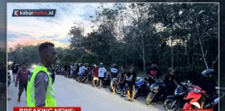 50 Motor “Brong” di Jembatan Melawi II Dikandangkan!