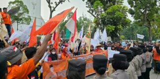 Aksi May Day Partai Buruh Berlangsung Humanis di Medan